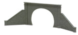 Peco NB-32 N Gauge Tunnel Mouth & Walls (Stone) Double Track