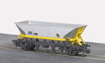 Peco NR-302 N Gauge Sector HAA Hopper Wagon-Yellow Cradle