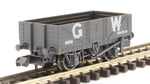 Peco NR-5000W N Gauge 5 Plank Open Wagon GWR Grey
