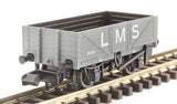 Peco NR-5003M N Gauge 5 Plank Open Wagon LMS Grey