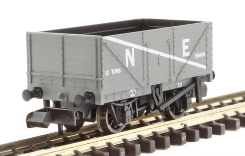 Peco NR-7001E N Gauge 7 Plank Open Wagon NE Grey