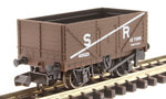 Peco NR-7002S N Gauge 7 Plank Open Wagon SR Brown