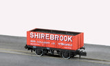 Peco NR-P413 N Gauge 7 Plank Wagon, Shirebrook Colliery
