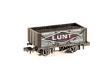 Peco NR-P424 N Gauge 7 Plank Wagon Lunt 724