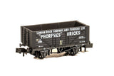 Peco NR-P426 N Gauge 7 Plank Wagon London Brick Co & Forders Ltd