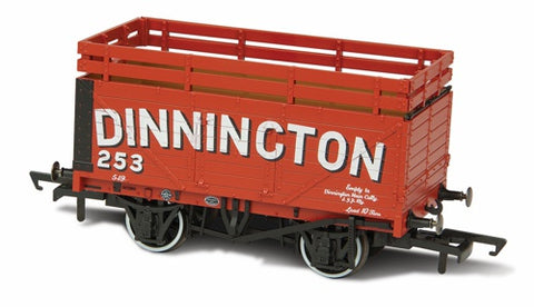 Oxford Rail 76CK7001 OO Gauge 7 Plank Coke Wagon Dinnington 254