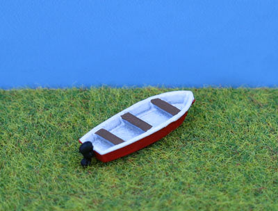 P&D Marsh PDX64 N Gauge Whitemetal Painted Rowing Boat
