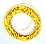 Peco PL-38Y Electrical Layout Wire, Yellow, 3 amp, 16 strand