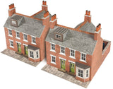 Metcalfe PN103 N Gauge Terrace Houses in Red Brick Card Kit