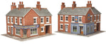 Metcalfe PN116 N Gauge Corner Shop - Brick Card Kit