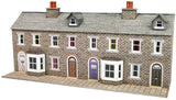 Metcalfe PN175 N Gauge Terraced House Fronts - Stone Card Kit