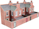 Metcalfe PN176 N Gauge Low Relief House Back - Brick Card Kit