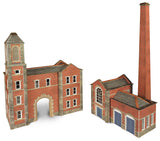 Metcalfe PN184 N Gauge Boiler House & Factory Entrance Card Kit