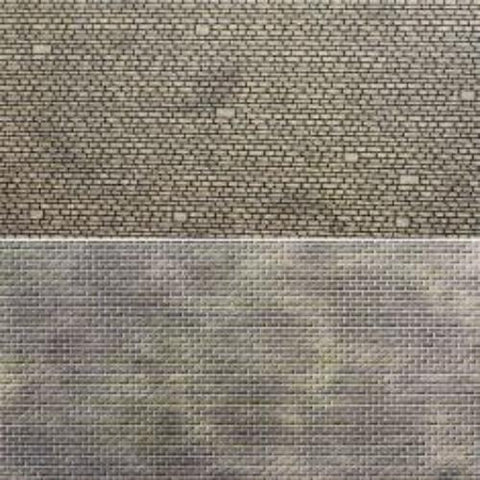 Metcalfe PN902 N Gauge Mixed Stonework Sheets