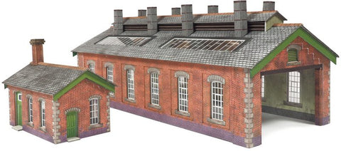 Metcalfe PN913 N Gauge Double Track Engine Shed Kit