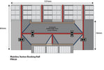 Metcalfe PN920 N Gauge Mainline Station/Booking Hall Card Kit