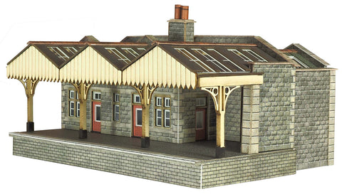 Metcalfe PN921 N Gauge Station Station Parcels Office Card Kit