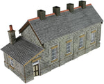 Metcalfe PN932 N Gauge Single Engine Shed - Stone Card Kit