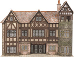 Metcalfe PN975 N Gauge Low Relief Hotel Wednesday Card Kit