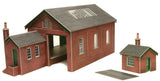 Metcalfe PO232 OO/HO Gauge Goods Shed Card Kit