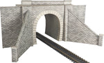 Metcalfe PO243 OO/HO Gauge Tunnel Entrace - Single Track Card Kit