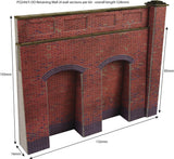 Metcalfe PO244 OO/HO Gauge Retaining Wall - Brick Card Kit