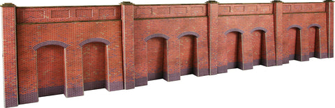 Metcalfe PO244 OO/HO Gauge Retaining Wall - Brick Card Kit