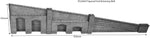 Metcalfe PO249 OO/HO Gauge Tapered End Wall - Stone Card Kit