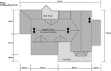 Metcalfe PO254 OO/HO Gauge Village Shop & Café Card Kit
