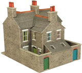 Metcalfe PO262 OO/HO Gauge Terraced Houses - Stone Card Kit