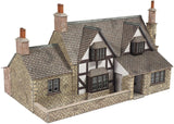 Metcalfe PO267 OO/HO Gauge Town End Cottage Card Kit