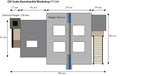 Metcalfe PO286 OO/HO Gauge Ramshackle Workshop Card Kit