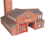 Metcalfe PO289 OO/HO Gauge Fire Station Card Kit