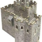 Metcalfe PO294 OO/HO Gauge Castle Hall Card Kit