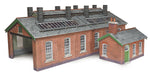 Metcalfe PO313 OO/HO Gauge Double Track Engine Shed Card Kit