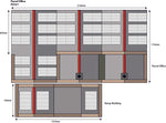 Metcalfe PO321 OO/HO Gauge Parcels Office Card Kit