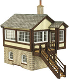 Metcalfe PO330 OO/HO Gauge GWR Signal Box Card Kit