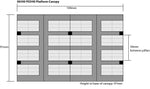 Metcalfe PO340 OO/HO Gauge Platform Canopy Card Kit