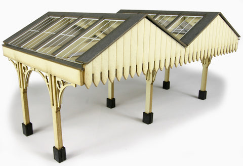 Metcalfe PO340 OO/HO Gauge Platform Canopy Card Kit