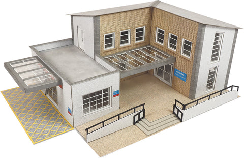 Metcalfe PO362 OO/HO Gauge Municipal Building Card Kit