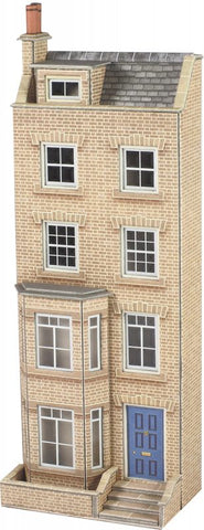 Metcalfe PO373 OO/HO Gauge Low Relief Town House Card Kit