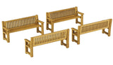 Metcalfe PO503 OO/HO Gauge Park Benches Card Kit