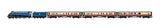 Hornby R1282M OO Gauge Mallard Record Breaker Train Set