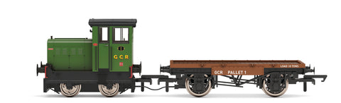 Hornby R30012 OO Gauge GCR(N) Ruston & Hornsby 48DS, 4wDM No.1 'Qwag’ - Era 10