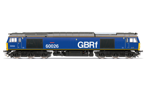 Hornby R30026 OO Gauge GBRF, Class 60, Co-Co, 60026 - Era 11