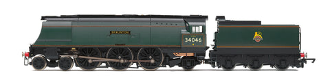 Hornby R30114 OO Gauge BR, West Country Class, 4-6-2, 34046 'Braunton' - Era 4