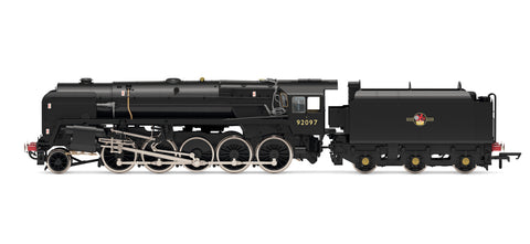 Hornby R30133 OO Gauge BR, Class 9F, 2-10-0, 92097 with Westinghouse Pumps - Era 5