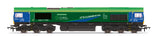 Hornby R30151 OO Gauge GBRf HS2 Class 66796 The Green Progressor - Era 11