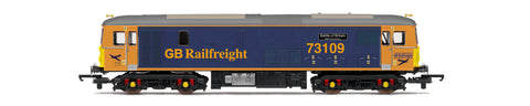 Hornby R30176TXS OO Gauge Railroad Plus GB Railfreight, Class 73, Bo-Bo, 73109 'Battle of Britain' - Era 10