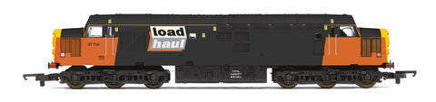 Hornby R30188 OO Gauge Railroad Plus Loadhaul, Class 37, Co-Co, 37710 - Era 8